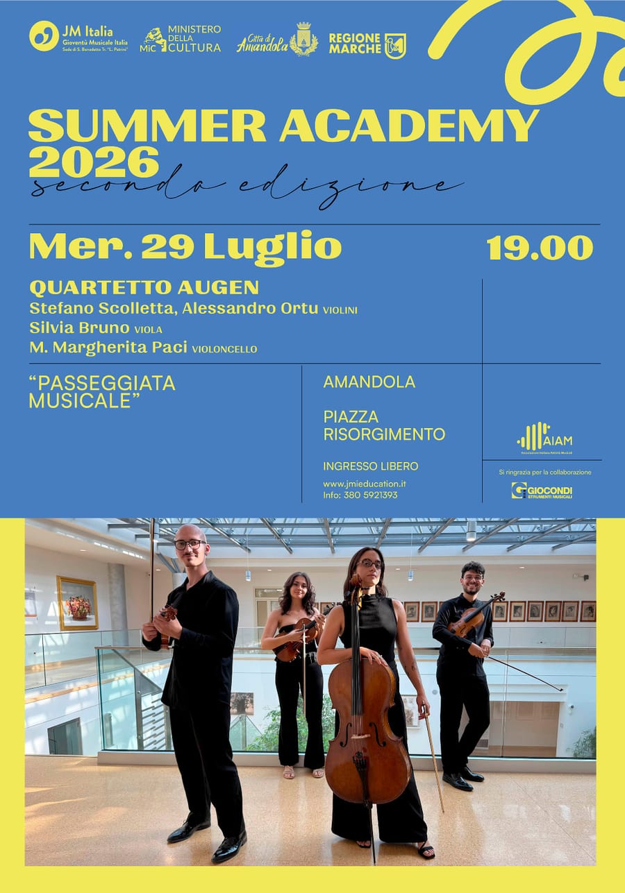 Quartetto Augen — Passeggiata Musicale